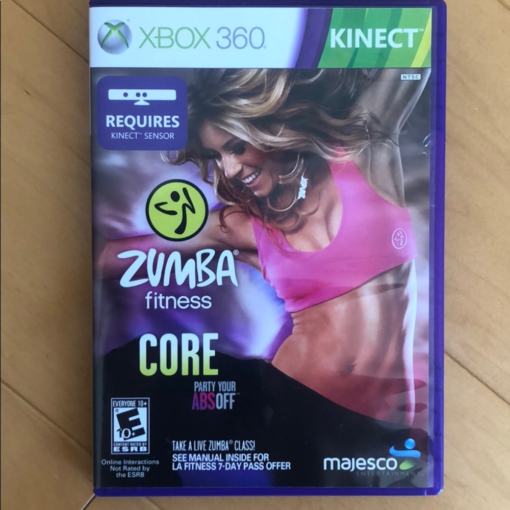 Zumba Fitness Core XBOX360 KINECT Disc